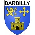 Adesivi stemma Dardilly adesivo