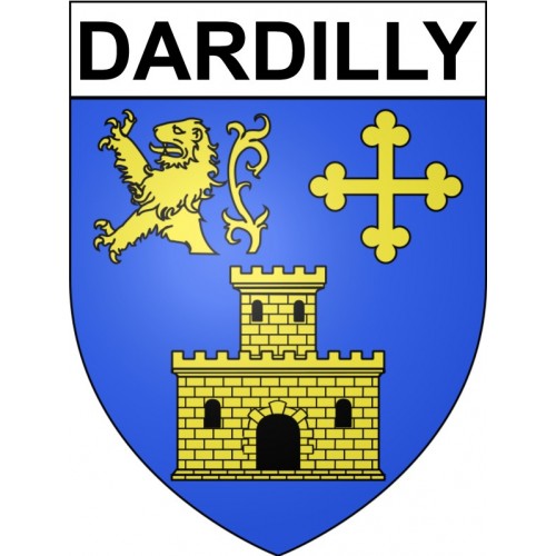 Adesivi stemma Dardilly adesivo