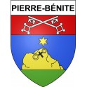 Pierre-Bénite Sticker wappen, gelsenkirchen, augsburg, klebender aufkleber