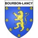 Stickers coat of arms Bourbon-Lancy adhesive sticker