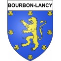 Bourbon-Lancy Sticker wappen, gelsenkirchen, augsburg, klebender aufkleber