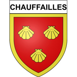 Stickers coat of arms Chauffailles adhesive sticker