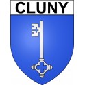 Stickers coat of arms Cluny adhesive sticker