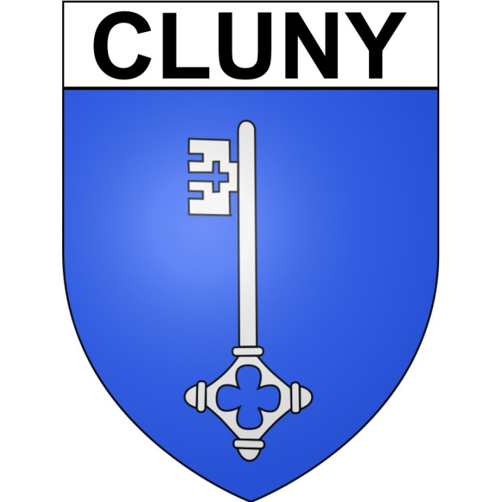 Cluny 71 ville Stickers blason autocollant adhésif