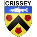 Stickers coat of arms Crissey adhesive sticker