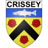 Stickers coat of arms Crissey adhesive sticker