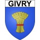 Adesivi stemma Givry adesivo