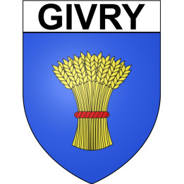 Givry Sticker wappen, gelsenkirchen, augsburg, klebender aufkleber