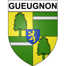 Stickers coat of arms Gueugnon adhesive sticker