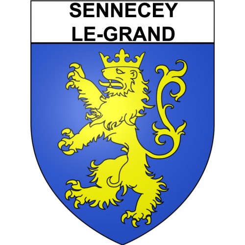 Stickers coat of arms Sennecey-le-Grand adhesive sticker