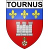 Tournus 71 ville Stickers blason autocollant adhésif