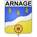 Arnage 72 ville Stickers blason autocollant adhésif