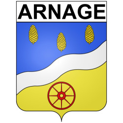 Stickers coat of arms Arnage adhesive sticker