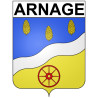 Arnage Sticker wappen, gelsenkirchen, augsburg, klebender aufkleber