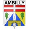 Adesivi stemma Ambilly adesivo