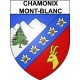 Stickers coat of arms Chamonix-Mont-Blanc adhesive sticker
