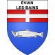 Stickers coat of arms évian-les-Bains adhesive sticker