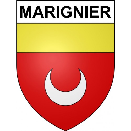 Stickers coat of arms Marignier adhesive sticker