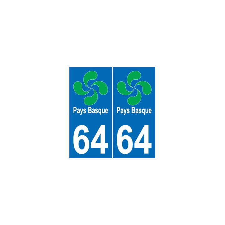 64 Pau placa etiqueta de registro de la ciudad