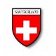 Autocollant blason Suisse Switzerland sticker