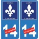 66 Cerdanya sticker aufkleber platte