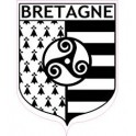 Drapeau Bretagne Breizh triskele 149 autocollant sticker