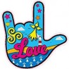 Main love Breizh Bretagne 926 autocollant adhésif sticker