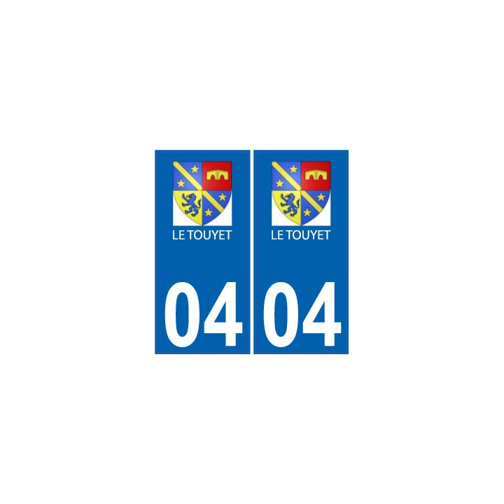 64 Pau placa etiqueta de registro de la ciudad