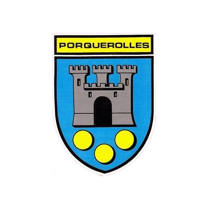 Stickers coat of arms Baron adhesive sticker