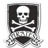 Autocollant Pirate Jolly Roger logo 4080 Sticker en vinyle sticker