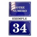 Autocollant Sticker Numéro de Rue Boite aux Lettres Plaque logo 29 Personnalisable