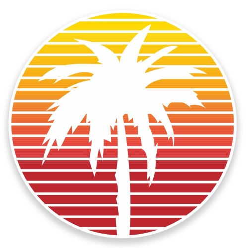 logotipo de groland etiqueta engomada de la etiqueta engomada adhesiva GRD