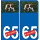 66 Cerdanya sticker sticker plate