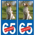 66 Cerdanya sticker sticker plate