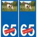 66 Cerdanya sticker sticker plate