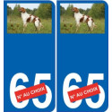 66 Cerdanya sticker aufkleber platte