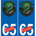 66 Cerdanya sticker sticker plate