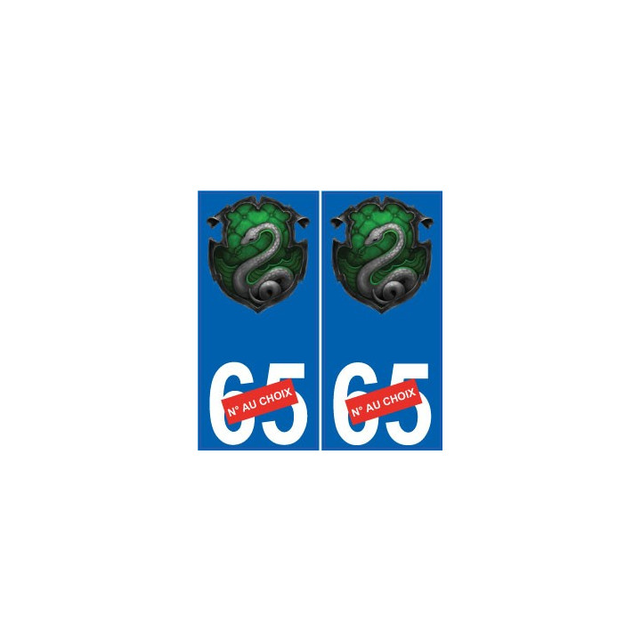 66 Cerdanya sticker sticker plate