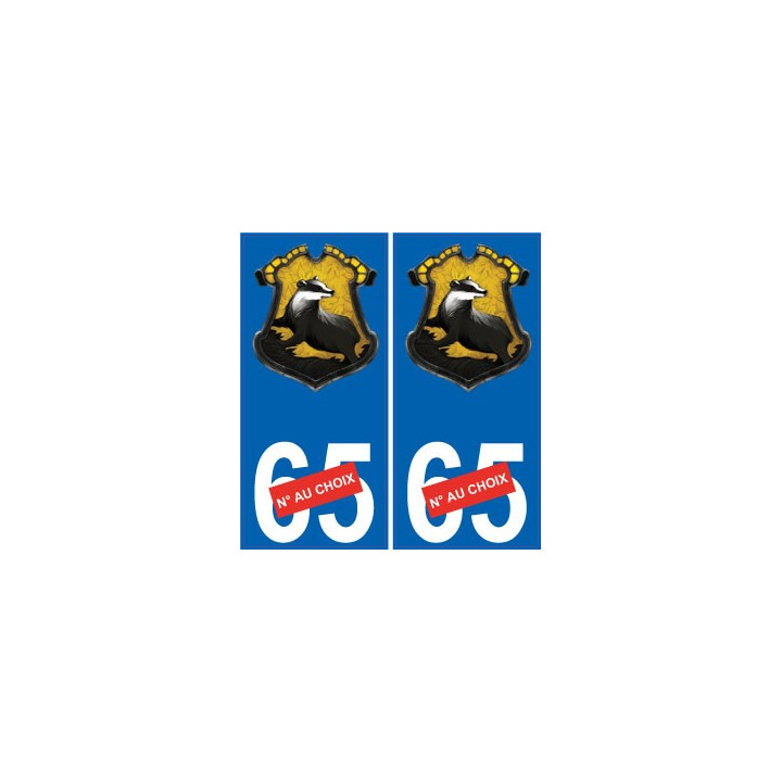66 Cerdanya sticker aufkleber platte