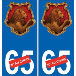 66 Cerdanya sticker sticker plate