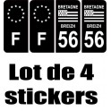 56 Morbihan sticker plate Britain
