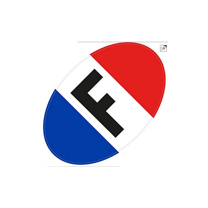 Pegatina de la Bandera de Francia etiqueta engomada de la pared