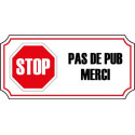 stop keine werbung-werbung briefkasten aufkleber-aufkleber-logo 3