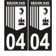 66 Cerdanya sticker adesivo piastra