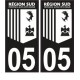 66 Cerdanya sticker adesivo piastra