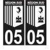 66 Cerdanya sticker adesivo piastra