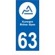 66 Cerdanya sticker sticker plate