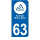 66 Cerdanya sticker sticker plate