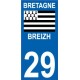 66 Cerdanya sticker aufkleber platte