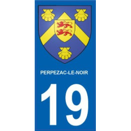 64 Pau sticker plate registration city